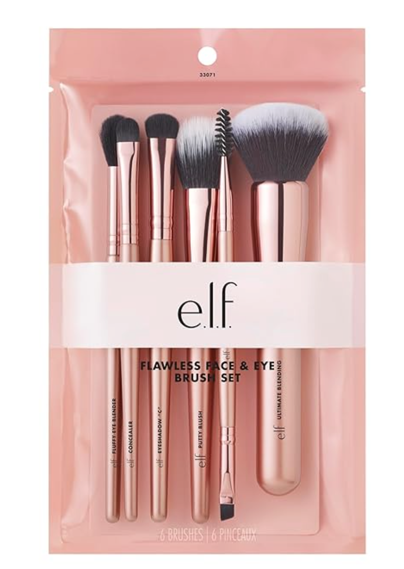 E.L.F Flawless Face Kit 6pc Brush Set