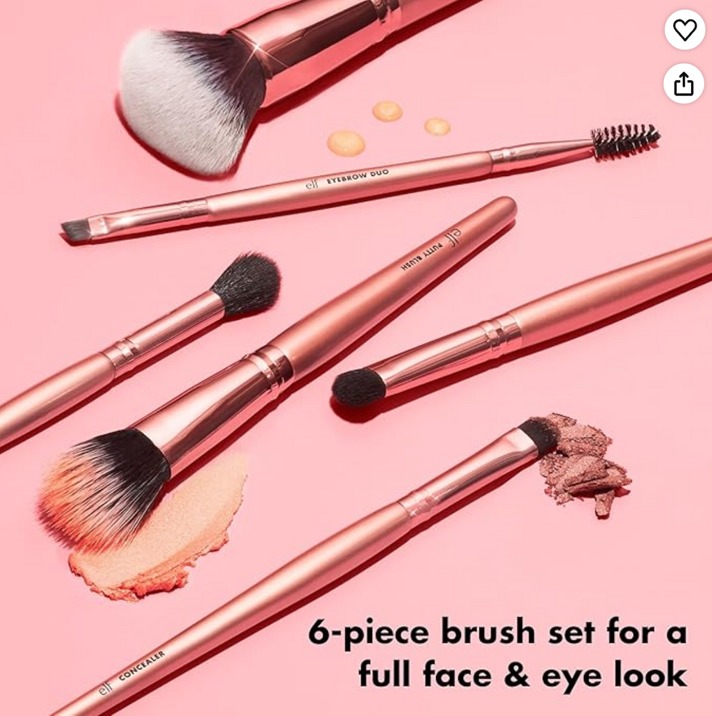 E.L.F Flawless Face Kit 6pc Brush Set