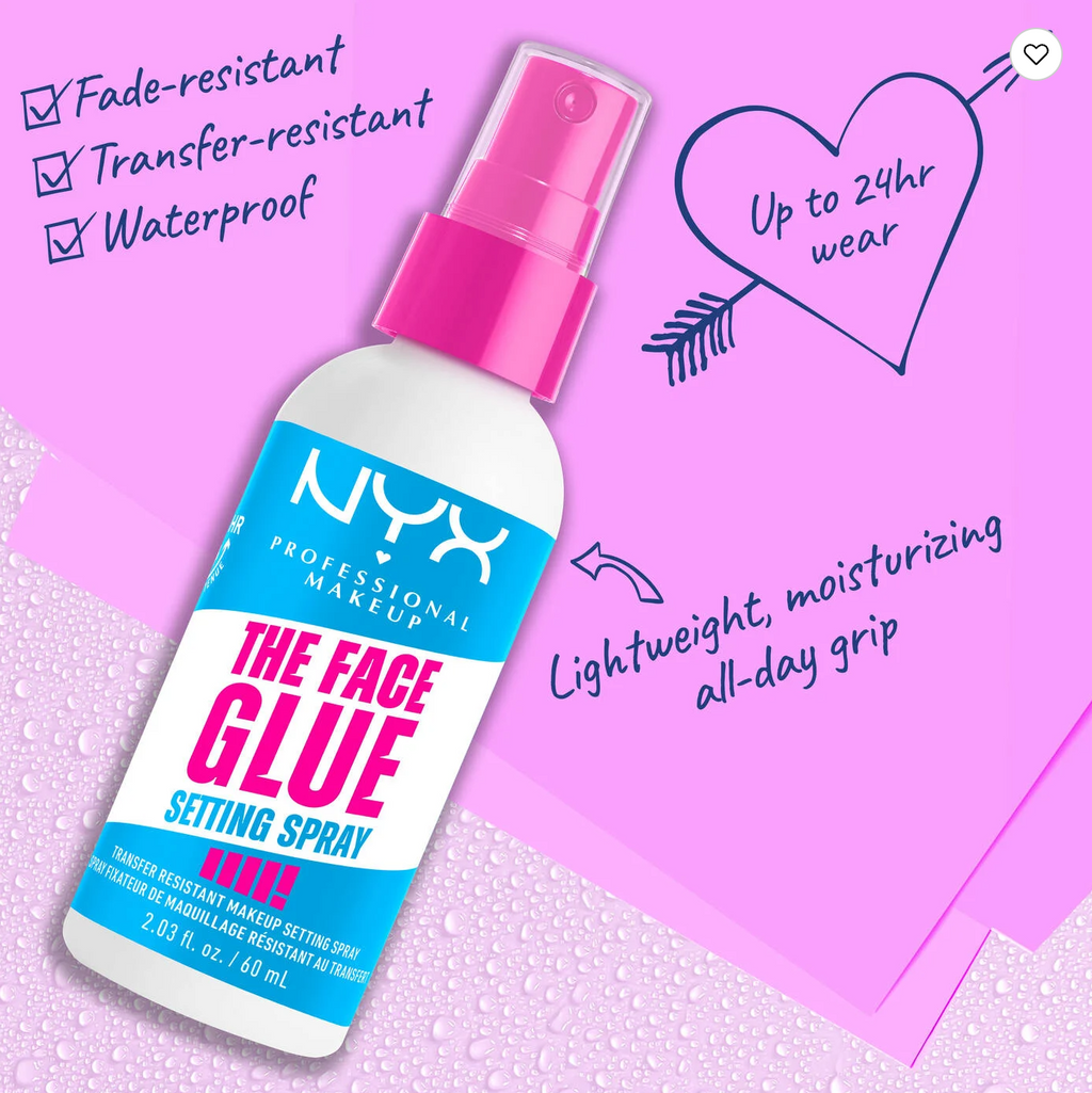 NYX THE FACE GLUE SETTING SPRAY