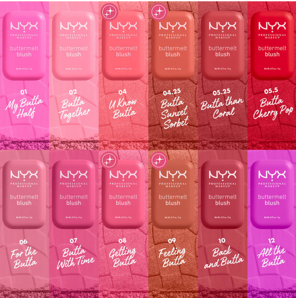 NYX Buttermelt Blush